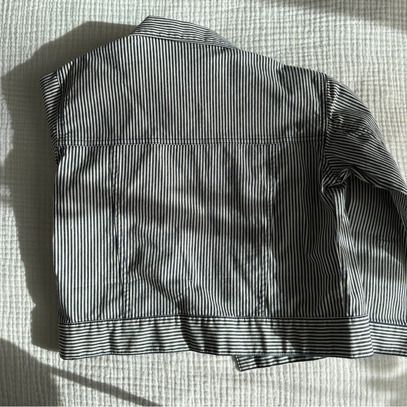 Petit Bateau striped denim jacket NWT - Picture 4 of 4